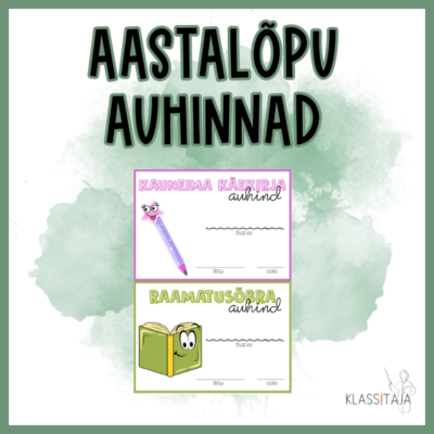 AASTALÕPU AUHINNAKAARDID