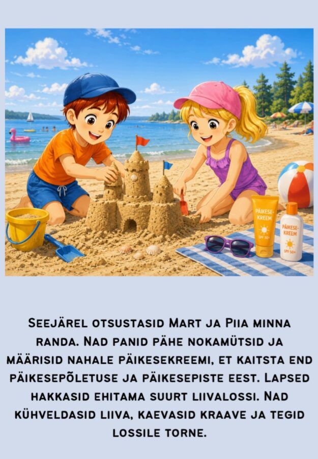 Mardi ja Piia suvepuhkus