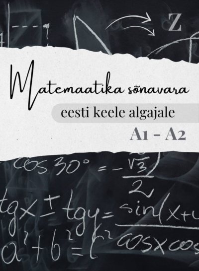 Matemaatika sõnavara A1–A2 eesti keele õppijale