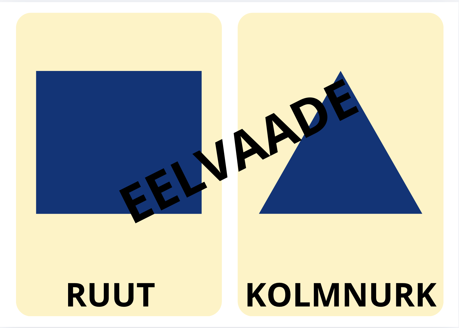 Kujundid - A5 plakat