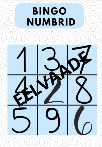 BINGO - numbrid