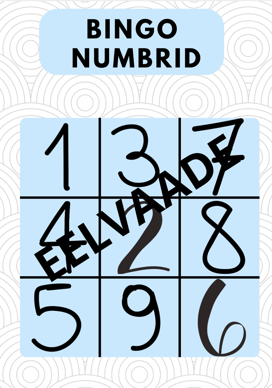 BINGO - numbrid