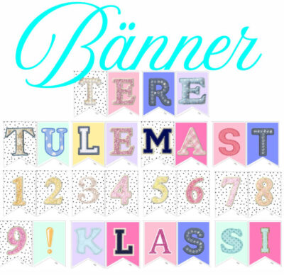 Bänner “Tere tulemast 1.-9. klassi!”