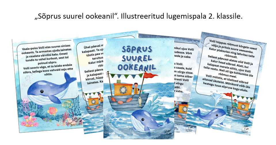 Illustreeritud lugemispala "Sõprus suurel ookeanil" (1.-2. klassile)