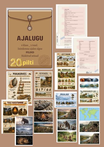 Rääkivad seinad_PILDID_Ajalugu 6kl 3 tund_Inimkonna ajaloo algus