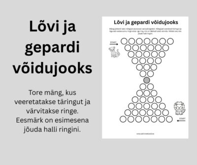 Lõvi ja gepardi võidujooks