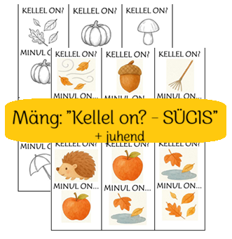 Mäng: "Kellel on?" - SÜGIS