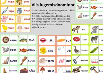 Viis lugemisdoominot
