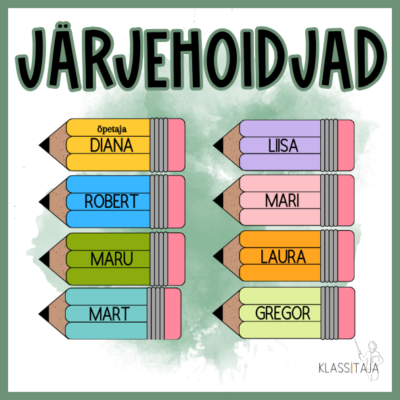 JÄRJEHOIDJAD
