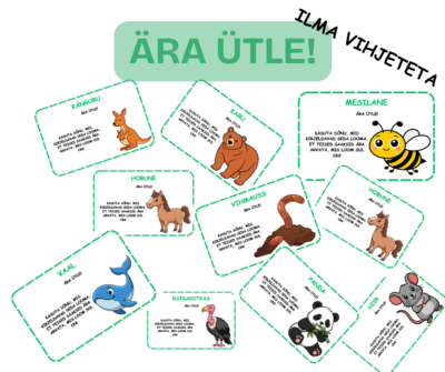 ÄRA ÜTLE! Loomade kirjeldamine ilma märksõnadeta
