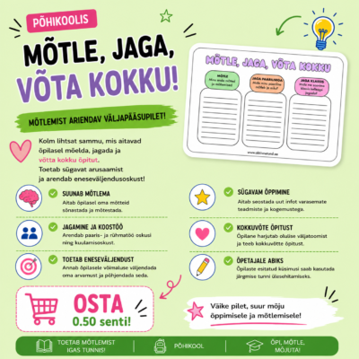 Mõtle, jaga ja võta kokku