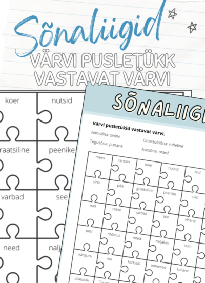 Sõnaliikide värvimine