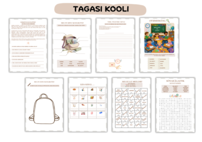 Tegevuslehed - TAGASI KOOLI