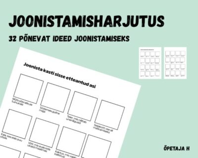 Loov joonistamisharjutus - 32 põnevat ideed