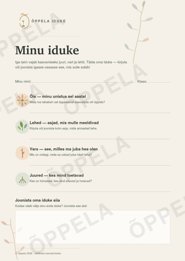 ÕPPELA-Minu iduke