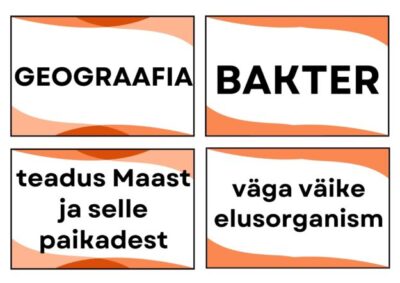 Võõrsõnade ja tähenduste kaardid