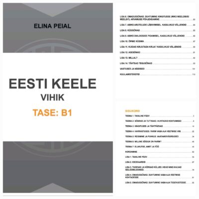 Eesti keele vihik, tase: B1