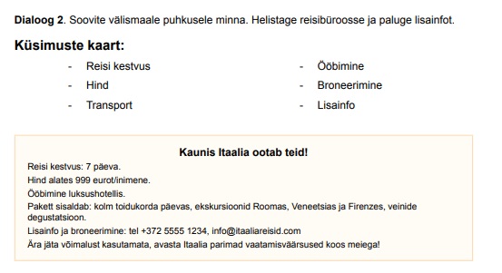 Eesti keele vihik, tase: B1 - Pilt 3