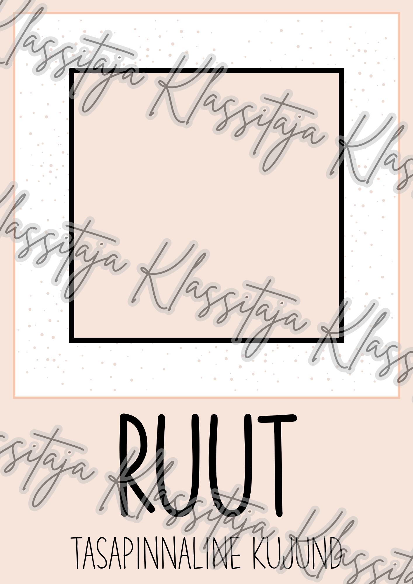 TASAPINNALISED JA RUUMILISED KUJUNDID - Pilt 2