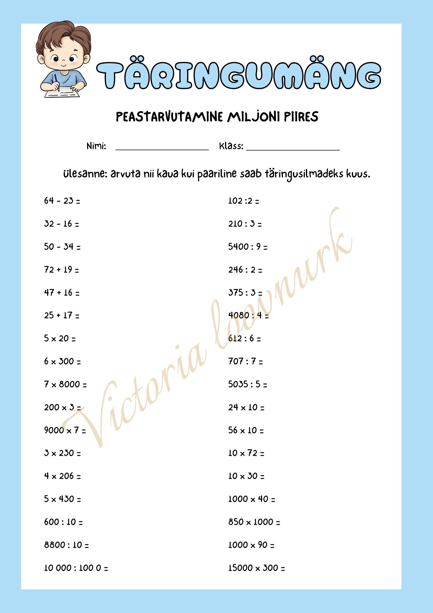 PEASTARVUTAMINE MILJONI PIIRES - Pilt 2