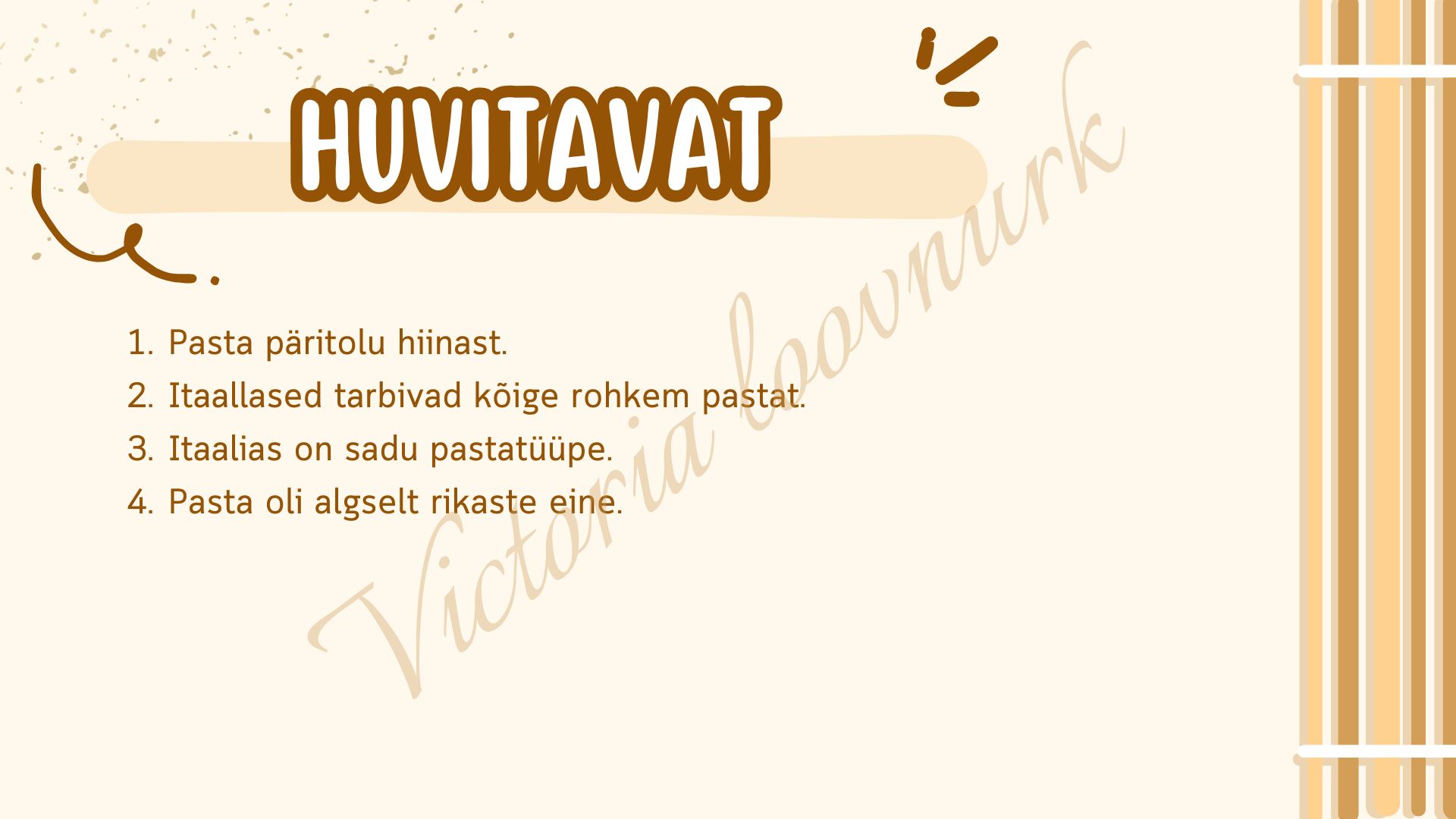 ESITLUS "PASTA" KODUNDUSE TUNDI - Pilt 3