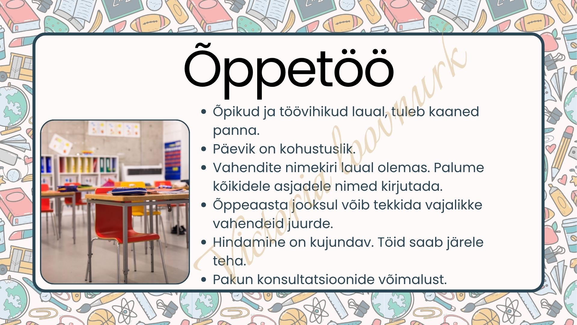 ÕPPEAASTA ALGUSE KOMPLEKT ÕPETAJALE - Pilt 4