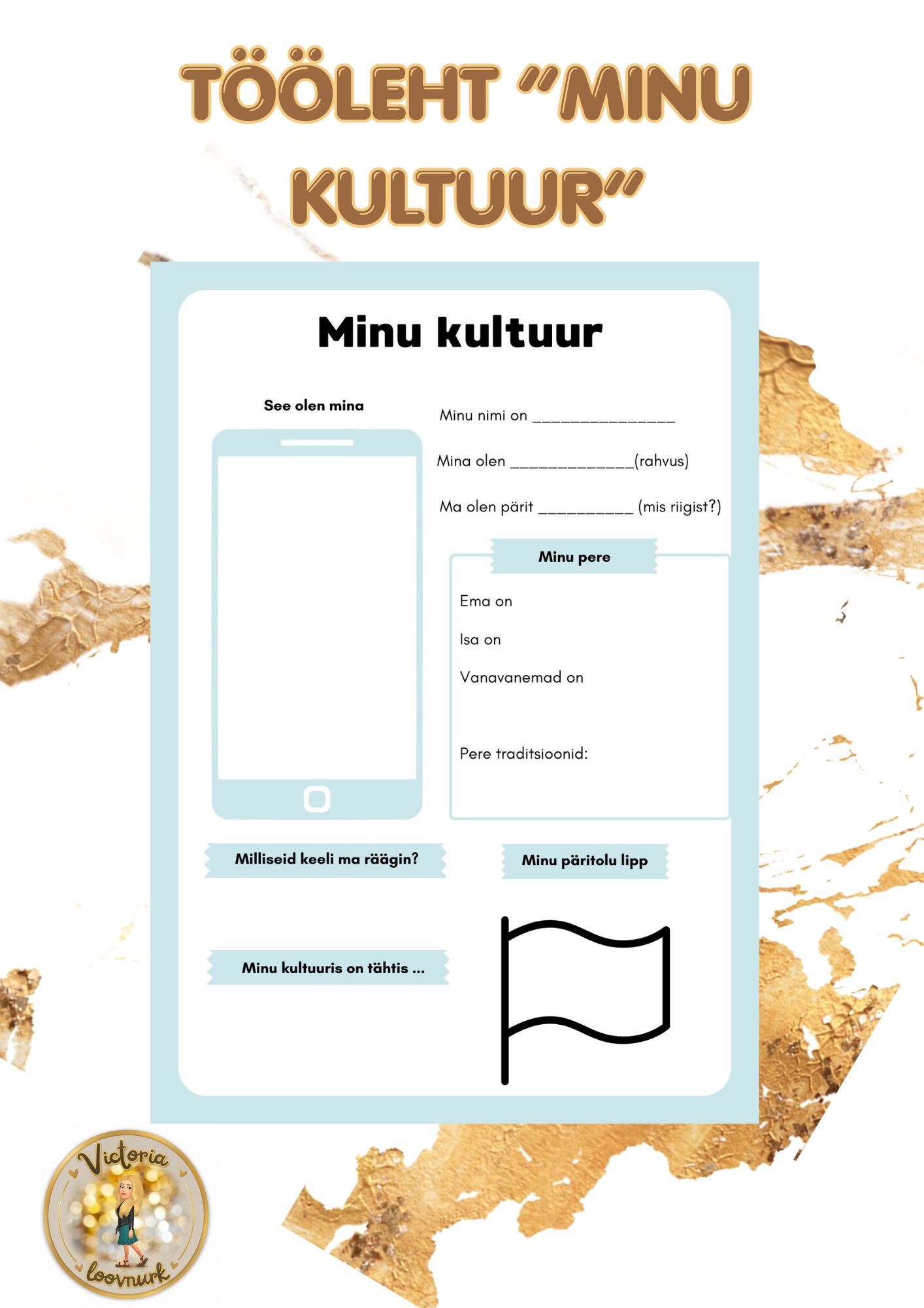 TÖÖLEHT “MINU KULTUUR”