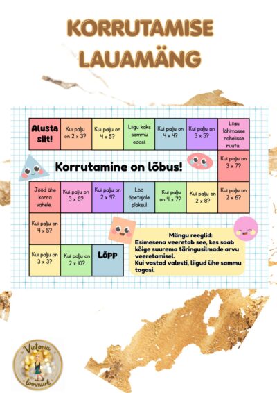 KORRUTAMISE LAUAMÄNG