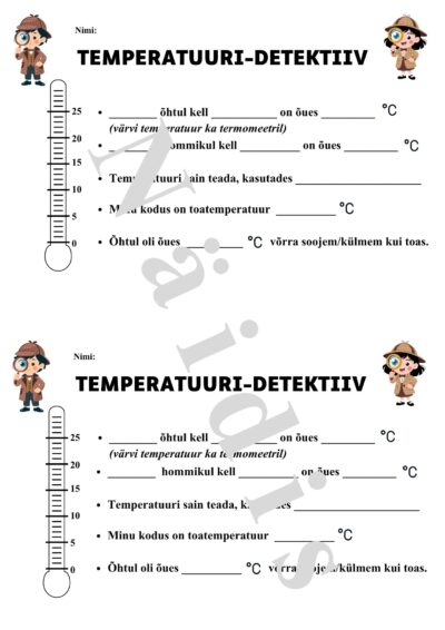 Temperatuuri detektiiv