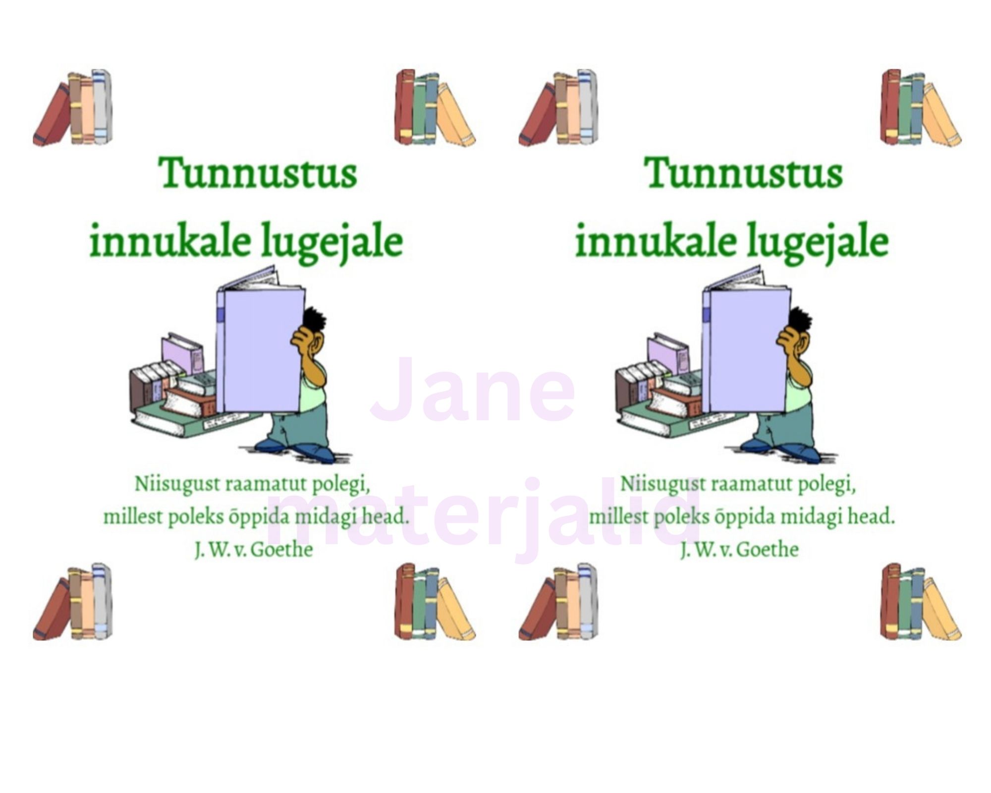 Tunnustused innukale lugejale - Pilt 3