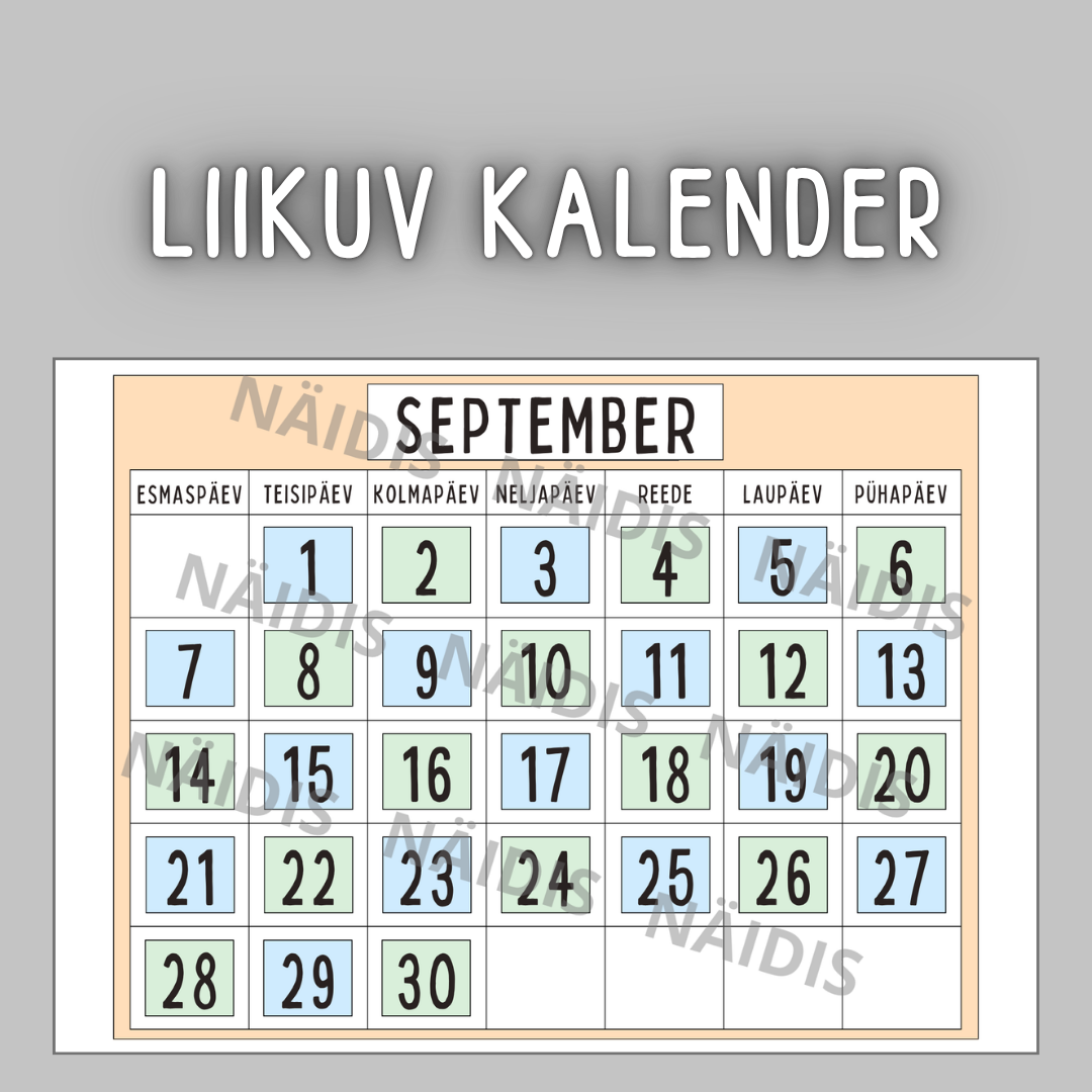 LIIKUV KALENDER