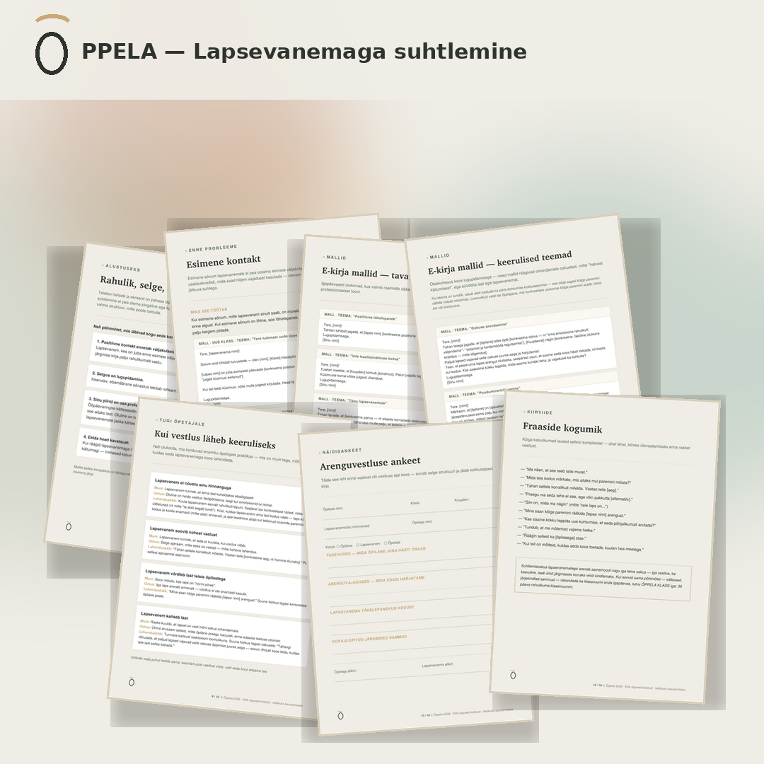 Õppela- Lapsevanemaga suhtlemine - Pilt 5