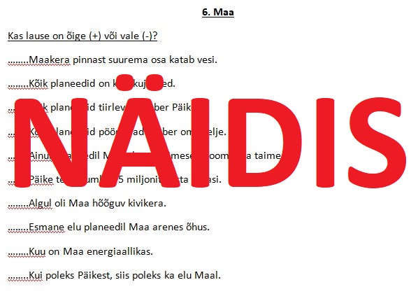 Maailmaruum (4. kl Avita loodusõp) - Pilt 5