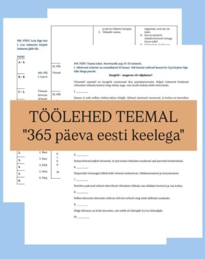 „365 päeva eesti keelega“