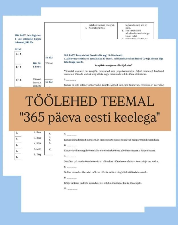 „365 päeva eesti keelega“