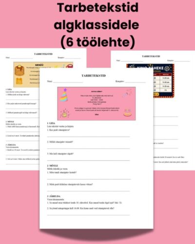 Tarbetekstid algklassidele