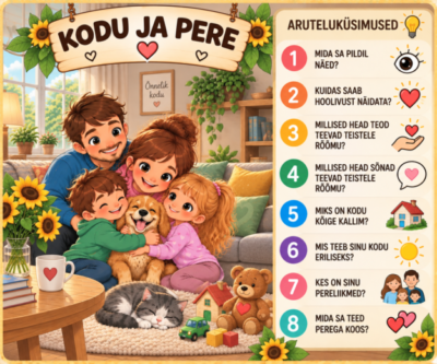 Mardi ja Piia kodu ja pere