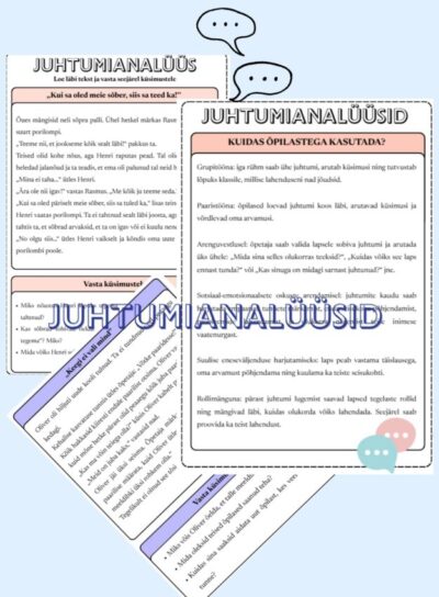 JUHTUMIANALÜÜSID (sotsiaalsed oskused)