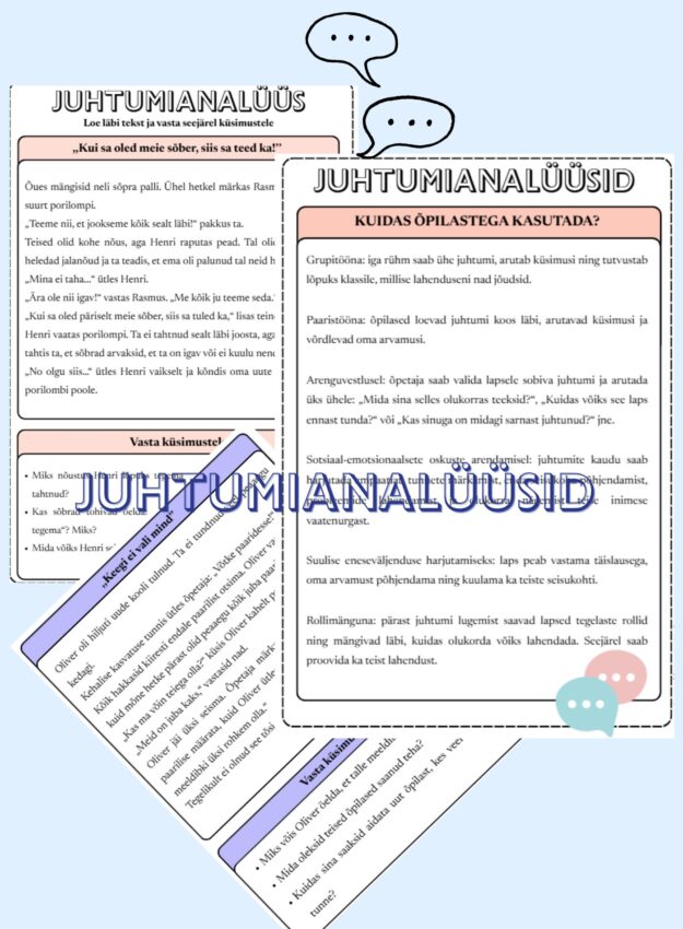 JUHTUMIANALÜÜSID (sotsiaalsed oskused)