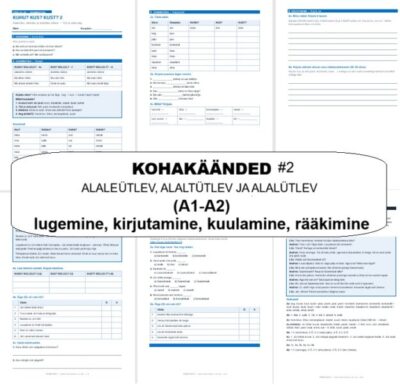 Kohakäänded 2 — A1–A2