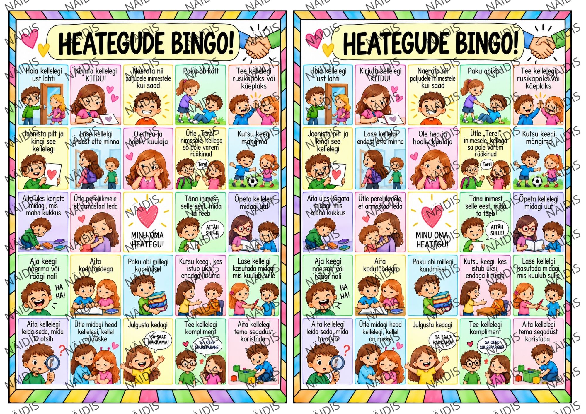 Heategude BINGO
