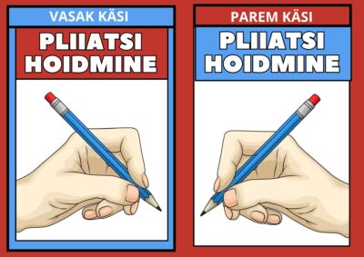 Kuidas hoida pliiatsit