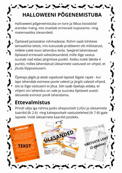 Põgenemistuba - Halloween