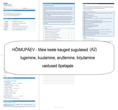 Hõimupäev - Soome-ugri rahvaste päev (A2)