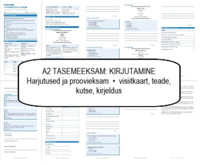 A2 tasemeeksami kirjutamine
