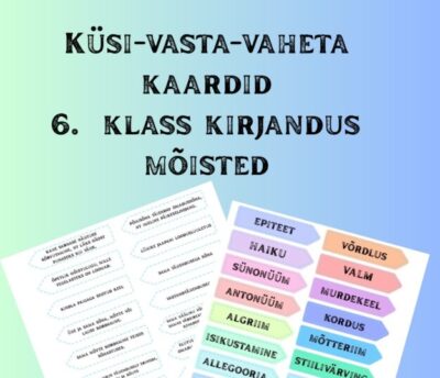 Küsi-vasta-vaheta mõisted