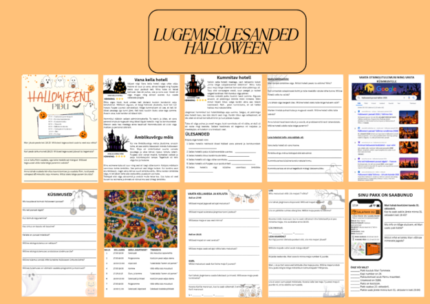 HALLOWEEN - lugemisülesanded