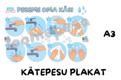 Kätepesu plakat