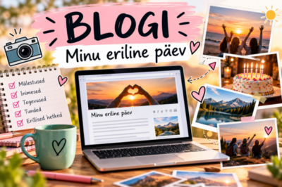 Teksti koostamine. Blog. Minu eriline päev