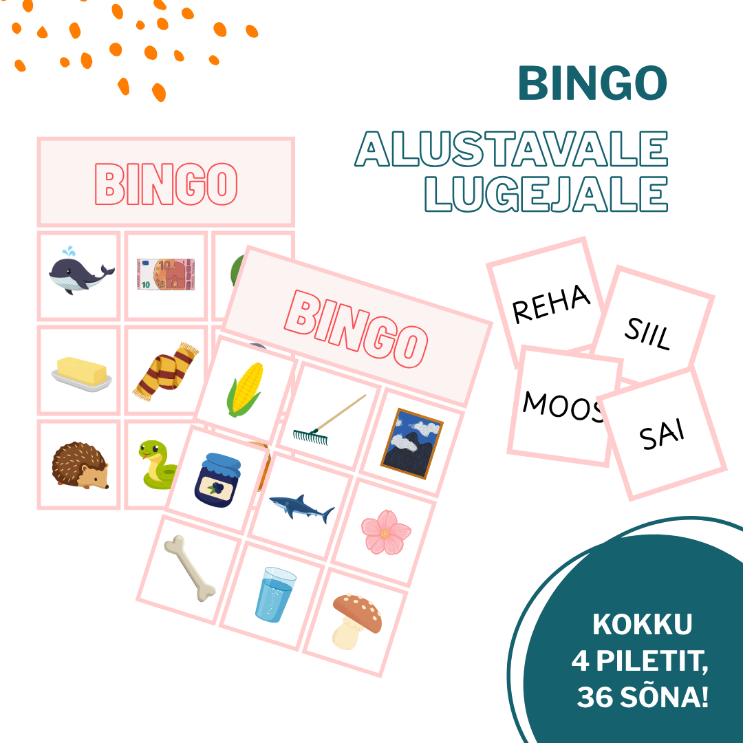BINGO (alustavale lugejale)